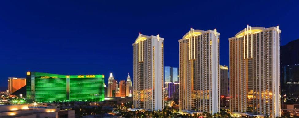 Mgm Signature Ph 30Th Floor Deluxe Studio Apartment Strip Facing With Balcony Las Vegas Exteriér fotografie